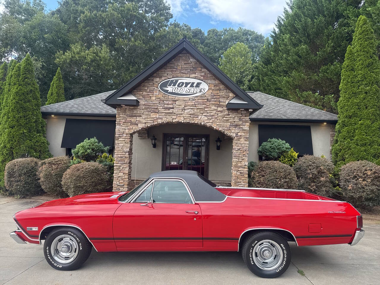 Chevrolet-El-camino-1968-Red-Black