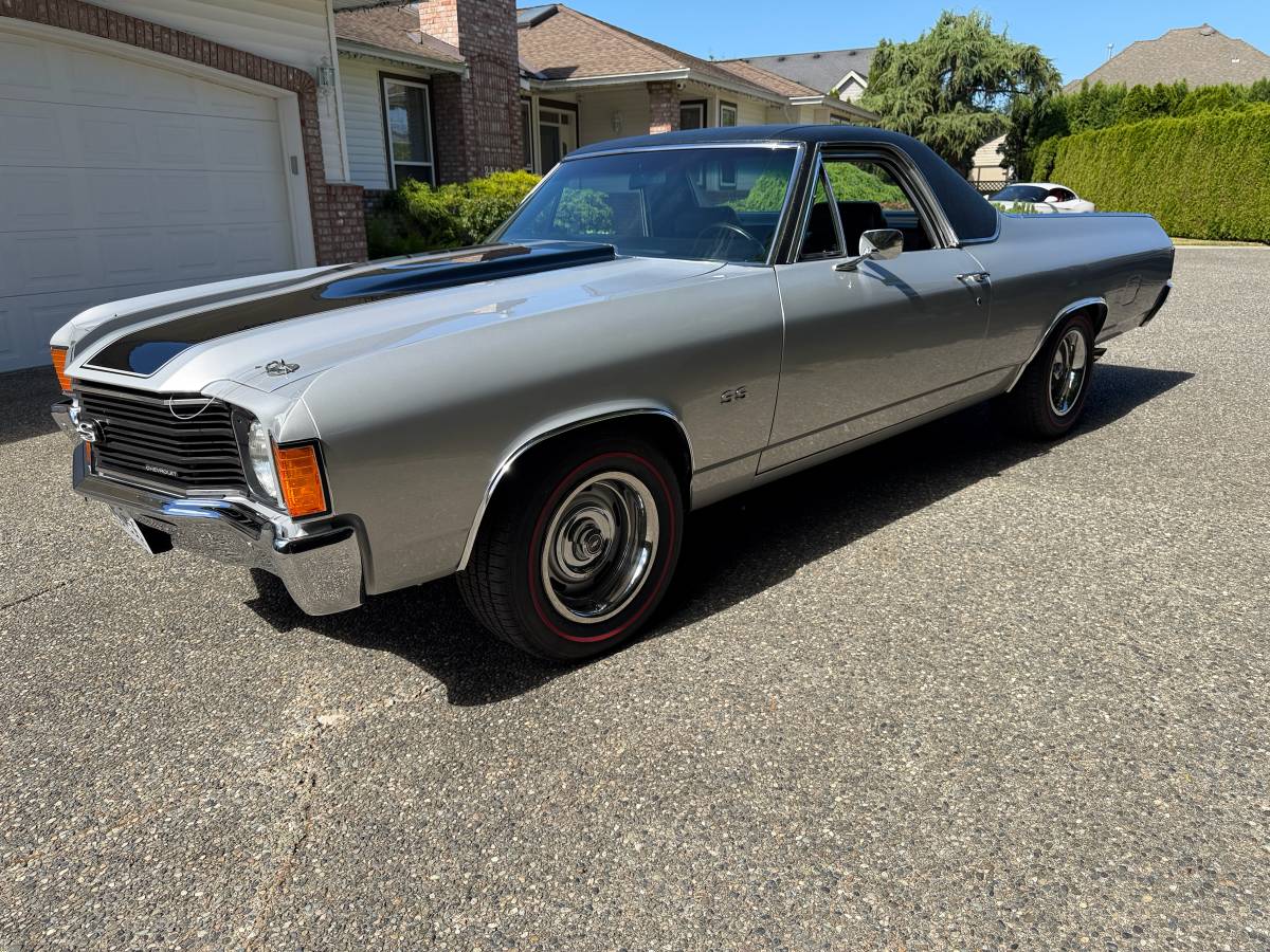 Chevrolet-El-camino-1972-Silver