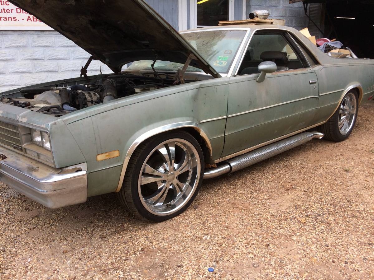 Chevrolet-El-camino-1982-1982-Green