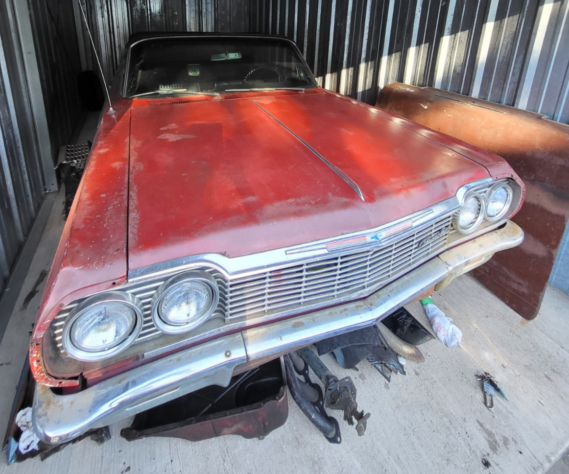 Chevrolet-Impala-1964-Convertible-Black