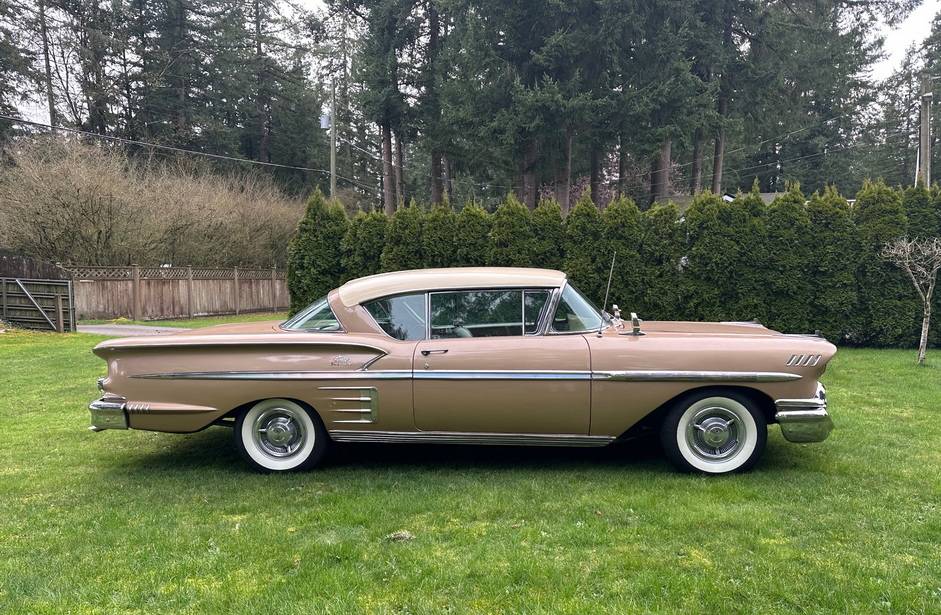 Chevrolet-Impala-lt-1958-Brown
