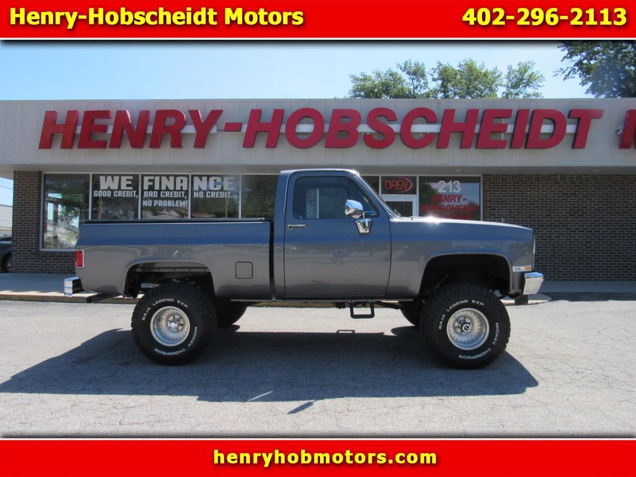 Chevrolet-K10-1982-Standard-Cab-Pickup-Blue