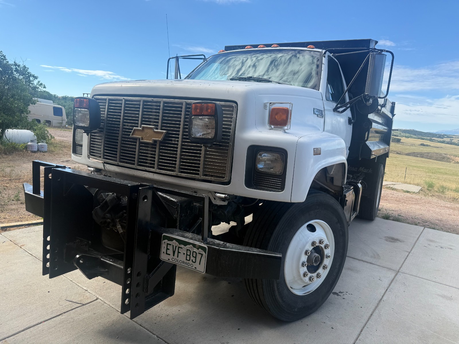 Chevrolet-KODIAK-1991-CAB-CHASSIS-Gray