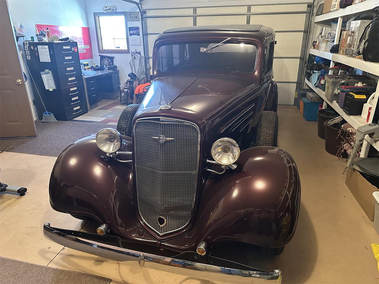 Chevrolet-Master-deluxe-1934-Dark-Cherry-Red
