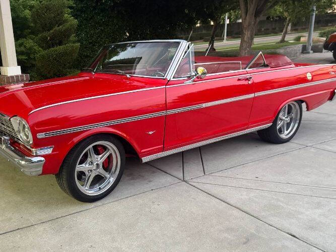 Chevrolet-Nova-1963-Red-White-Top-Red