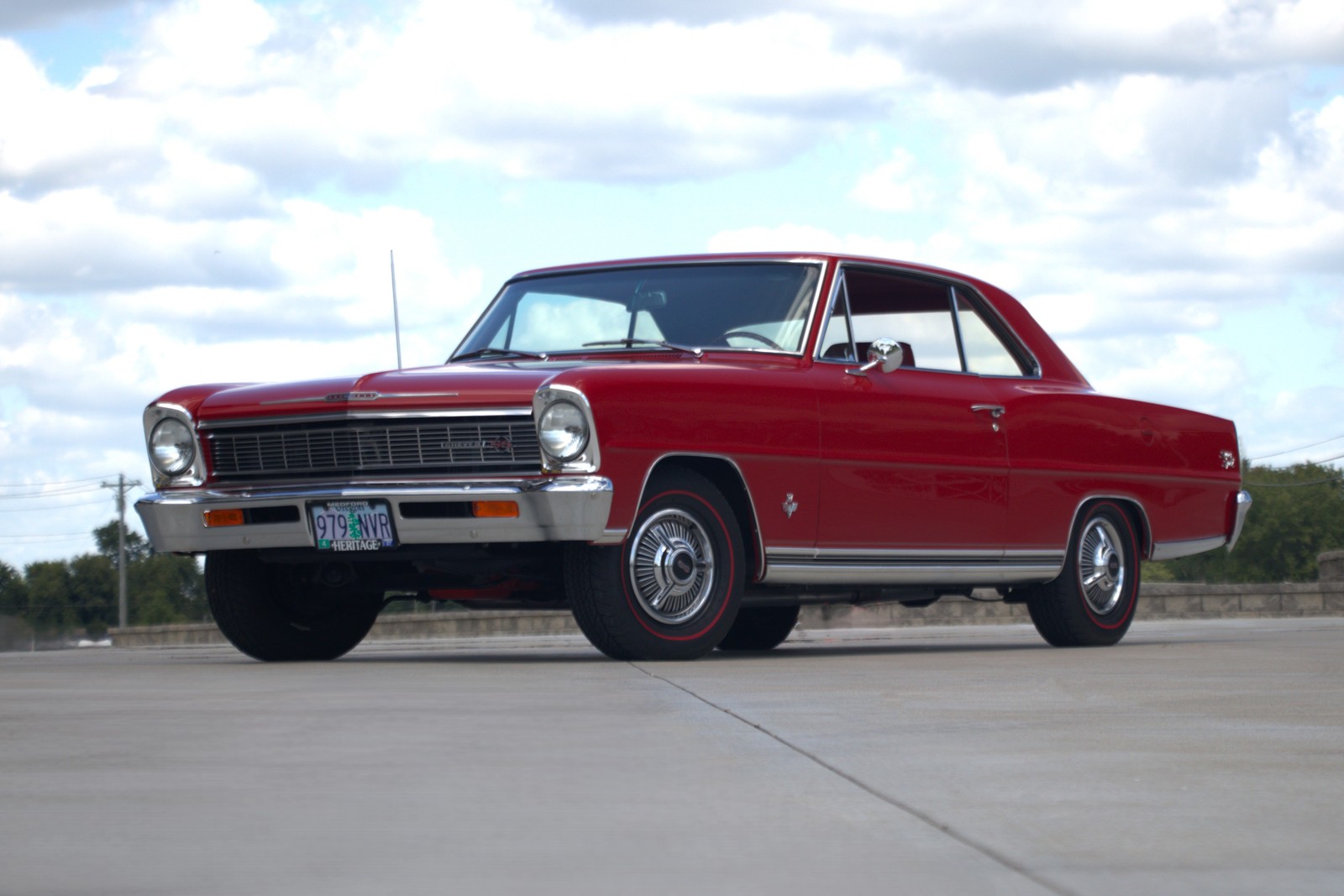 Chevrolet-Nova-1966-Red
