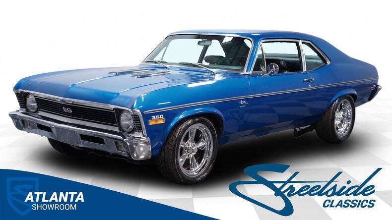 Chevrolet-Nova-1970-Blue-Black