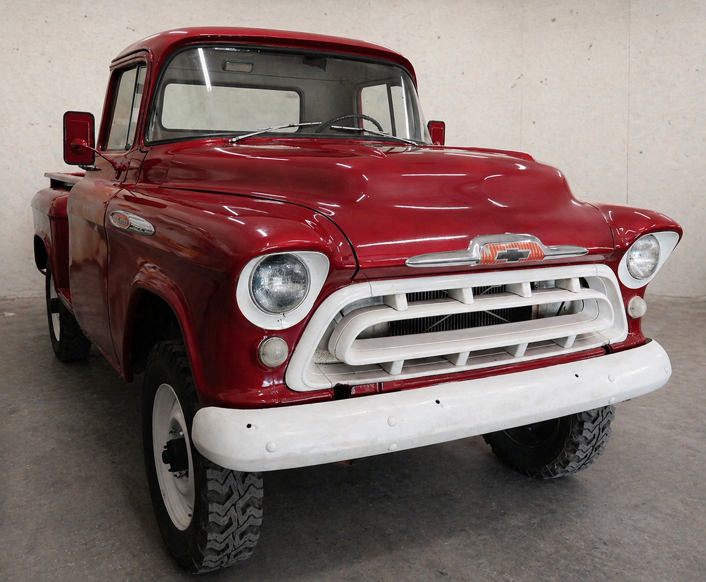Chevrolet-Other-Pickups-1957-Standard-Cab-Pickup-Gray