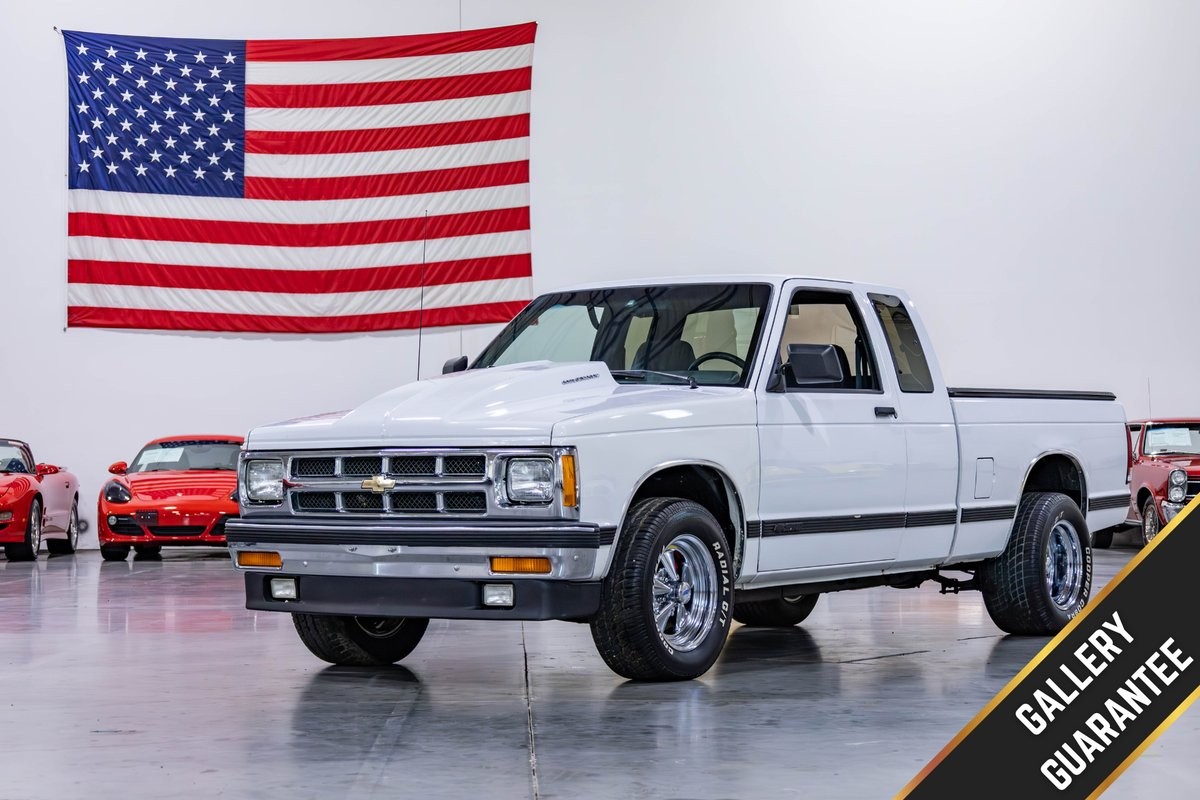 Chevrolet-S-10-1993-Extended-Cab-Pickup-Grey