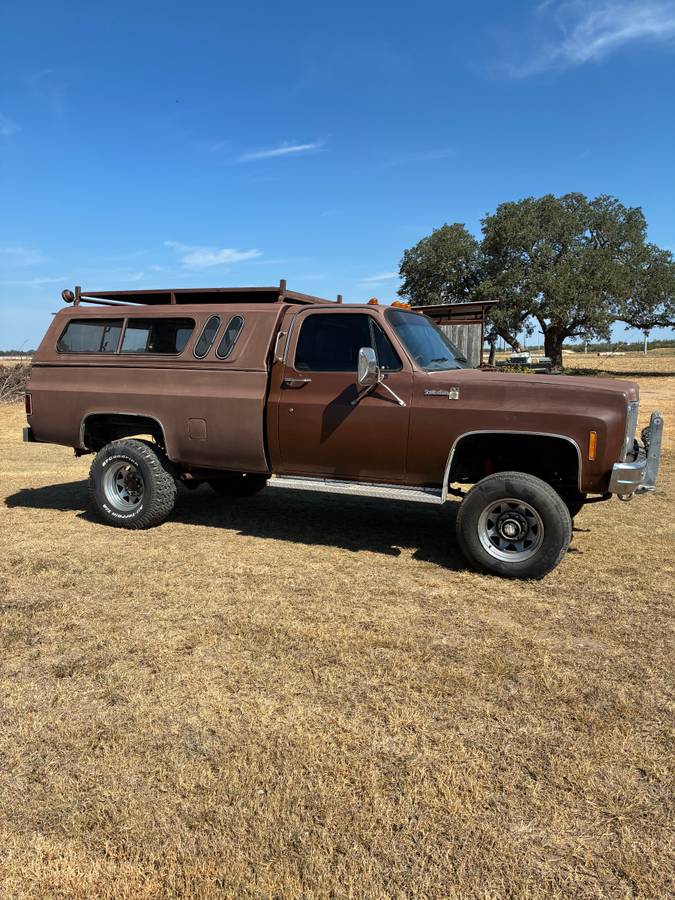 Chevrolet-Scottsdale-c20-1978-Brown