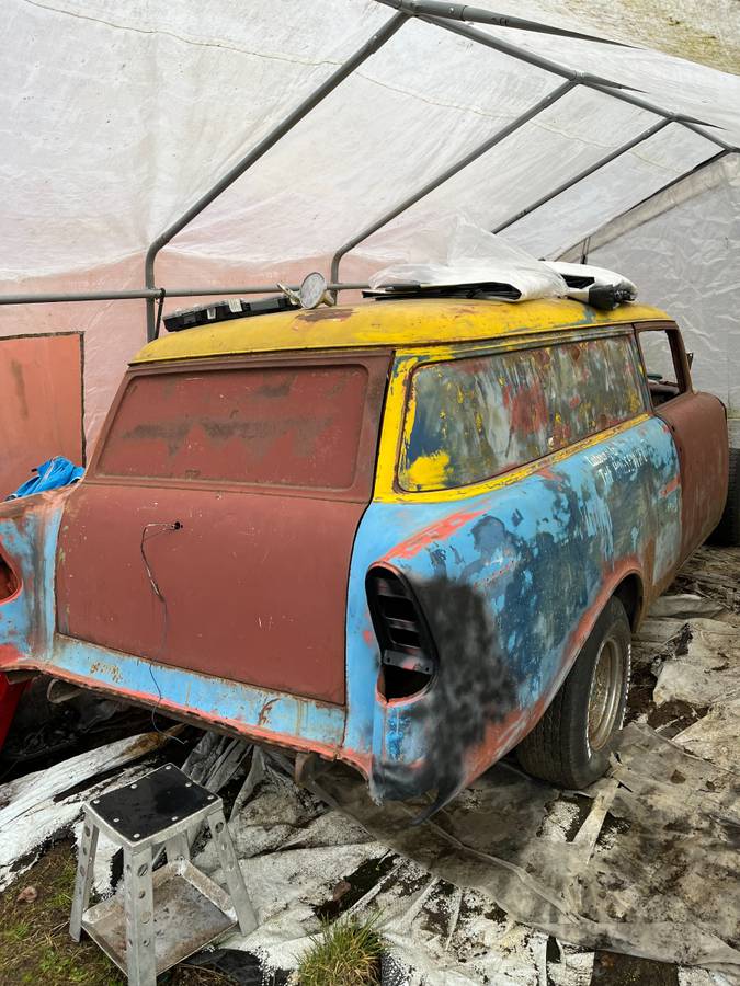 Chevrolet-Sedan-delivery-1956-Red