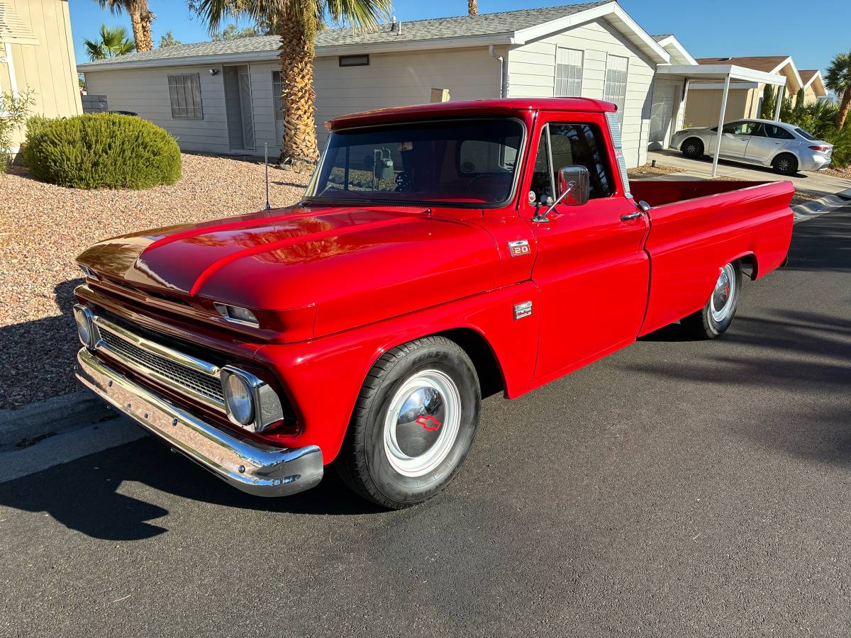 Chevrolet-Silverado-1966-Red