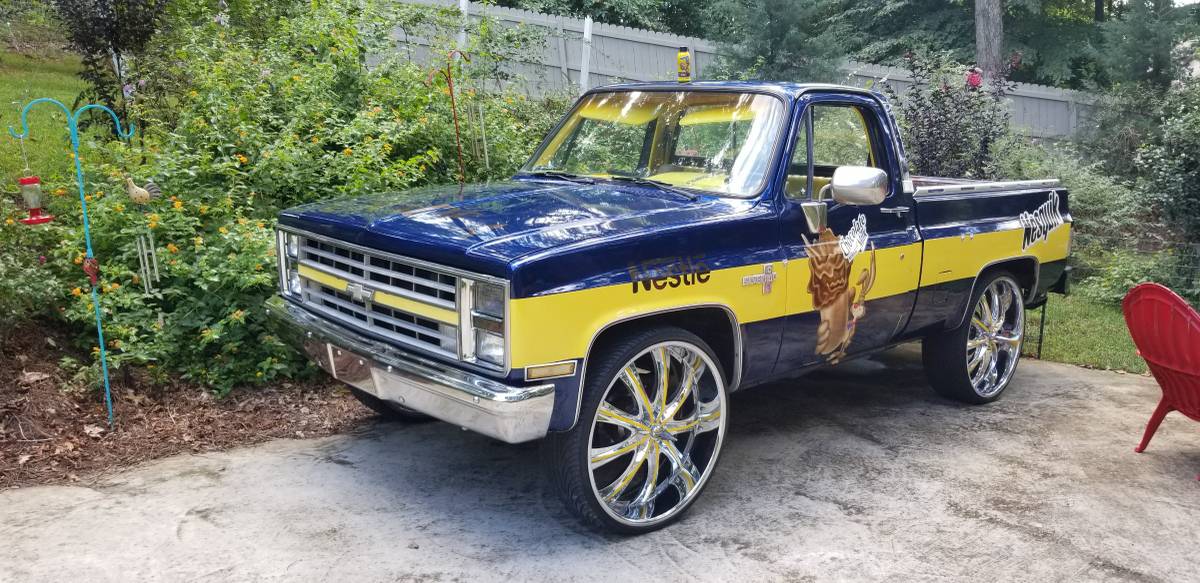 Chevrolet-Silverado-1986-Blue