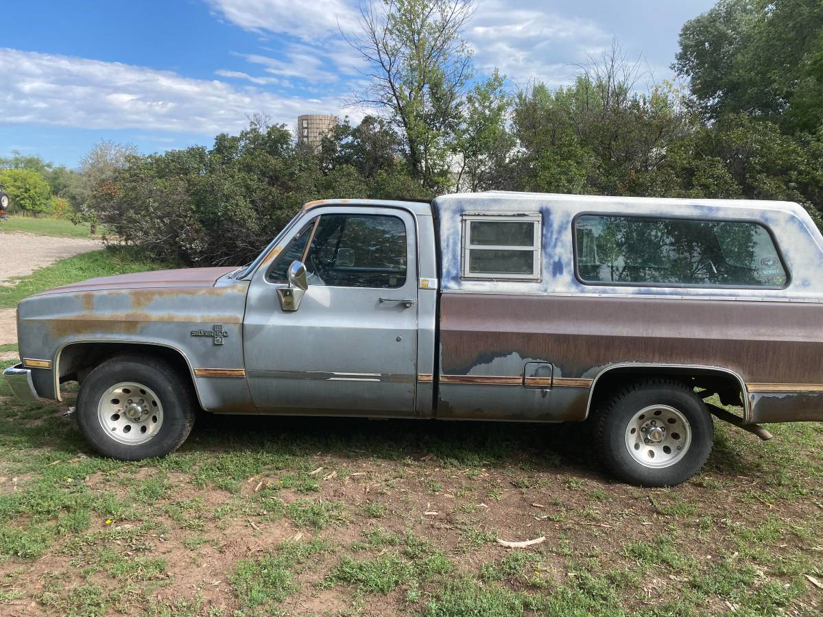 Chevrolet-Silverado-1987-Silver