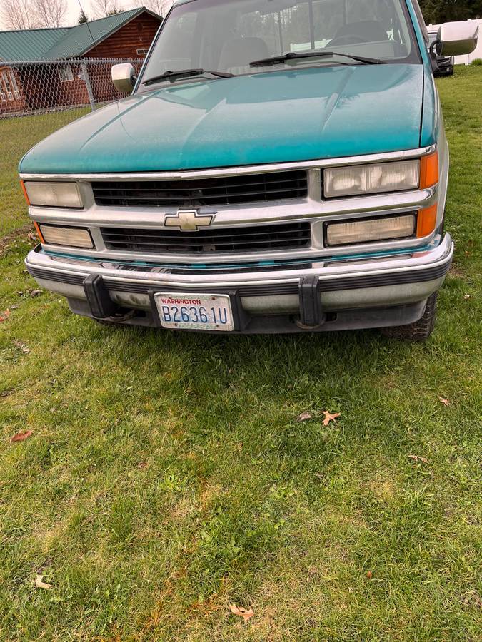 Chevrolet-Silverado-1994-Green