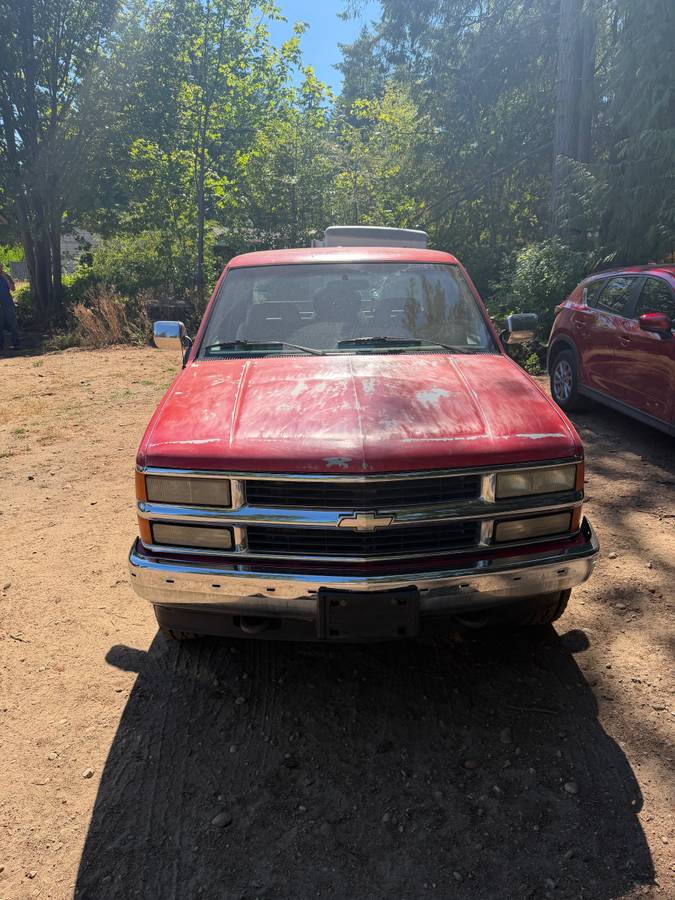 Chevrolet-Silverado-1994-Red