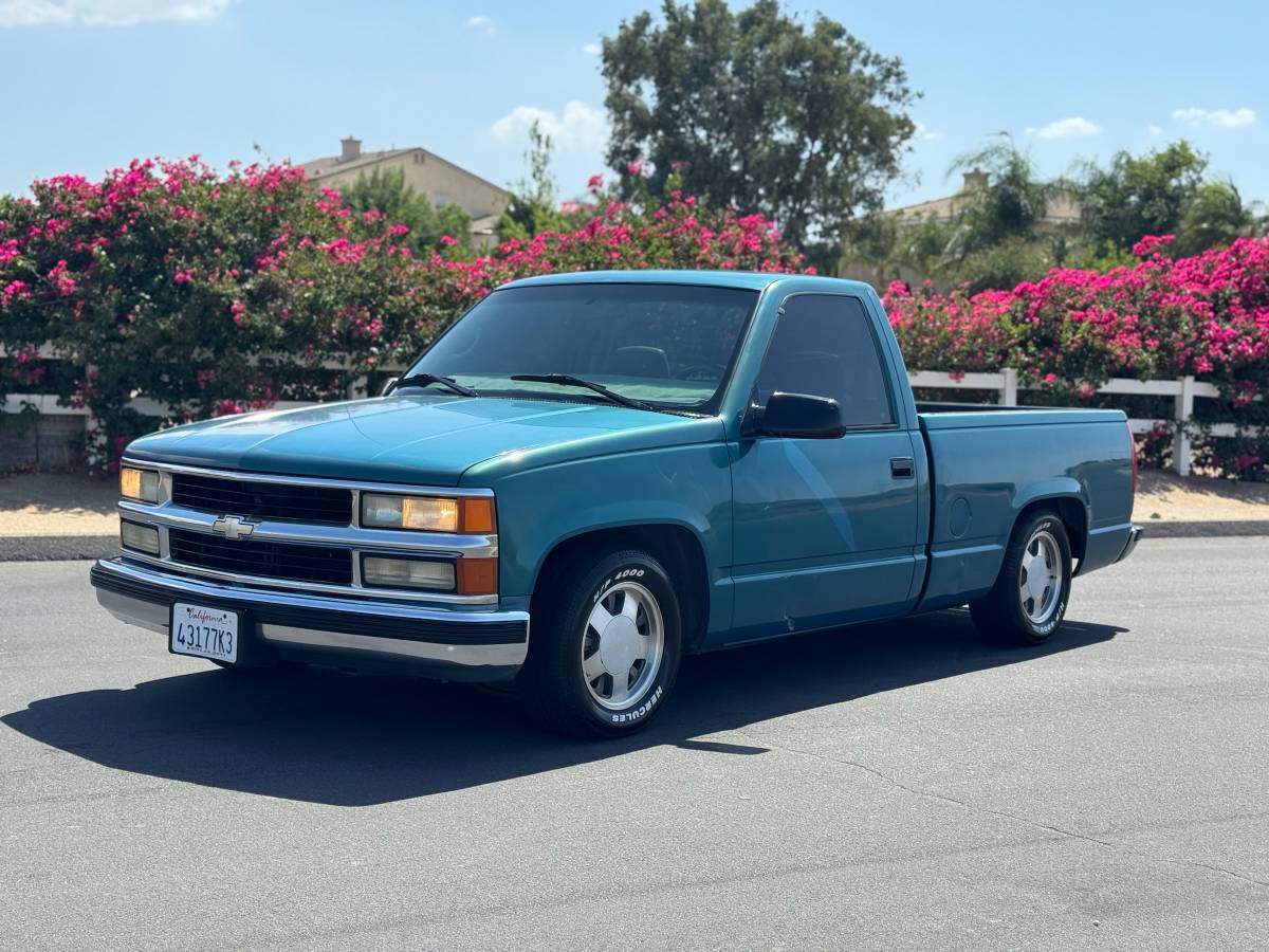 Chevrolet-Silverado-1996-Green