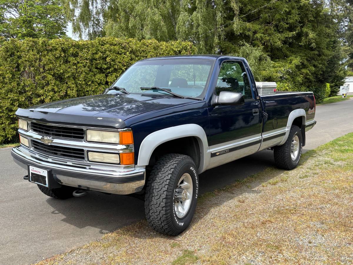 Chevrolet-Silverado-3500-4x4-1996-Blue