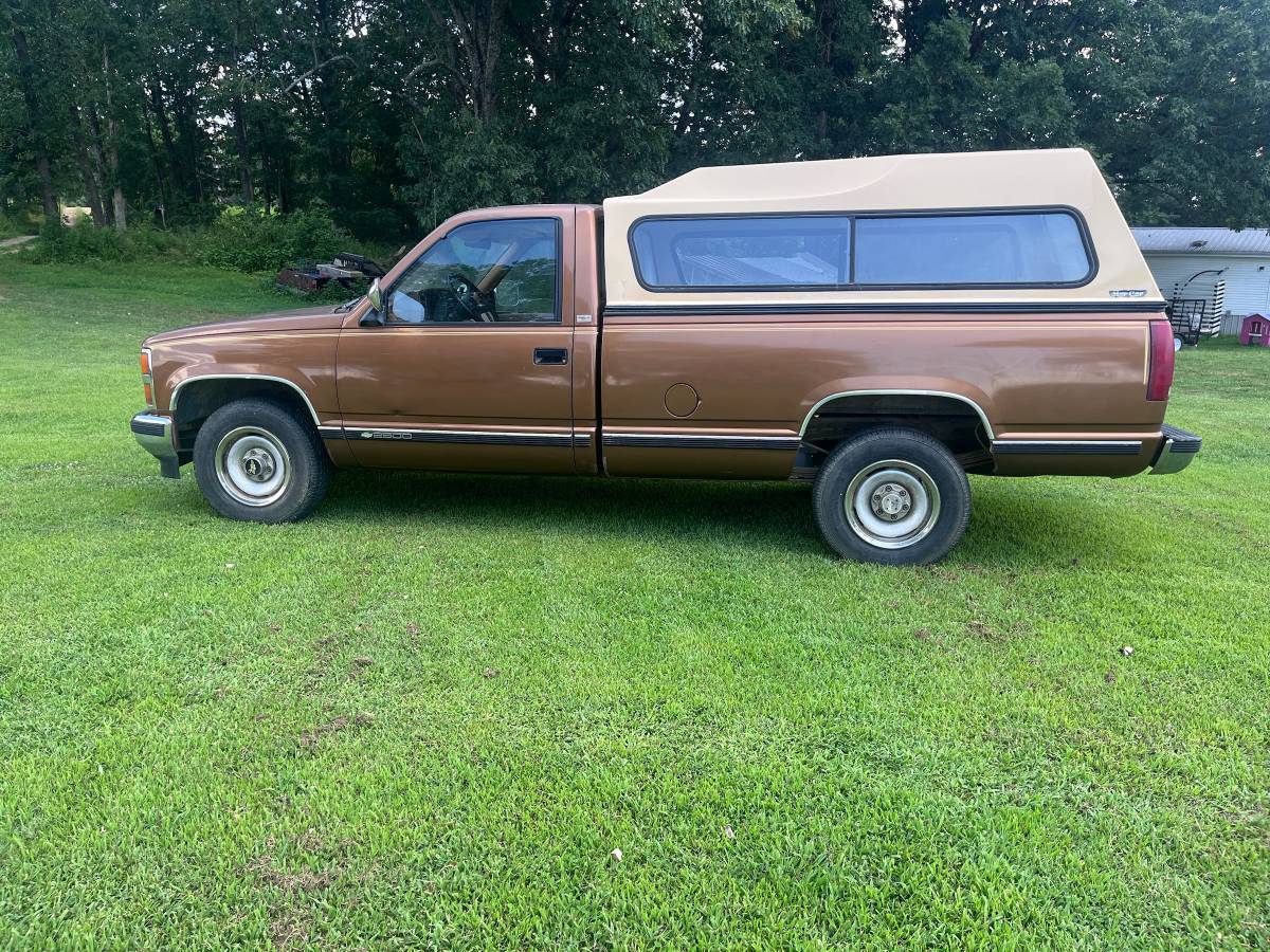 Chevrolet-Silverado-truck-1989-Brown