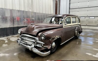 Chevrolet Skyline DeLuxe Tin Woody Street Rod Hot Rod V8 1950