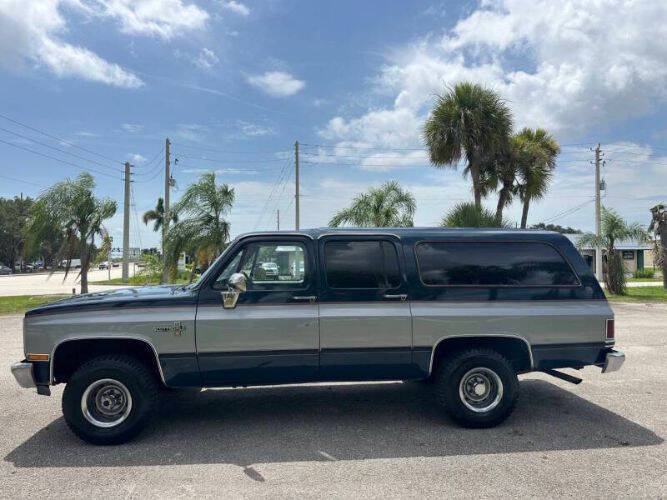Chevrolet-Suburban-1985-BlueGray-Blue