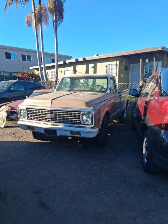 Chevrolet-Truck-1971-Yellow