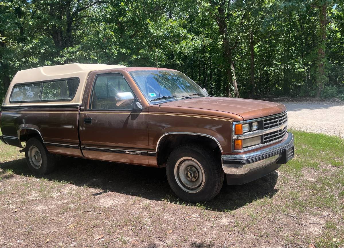 Chevrolet-Truck-silverado-1989-Brown