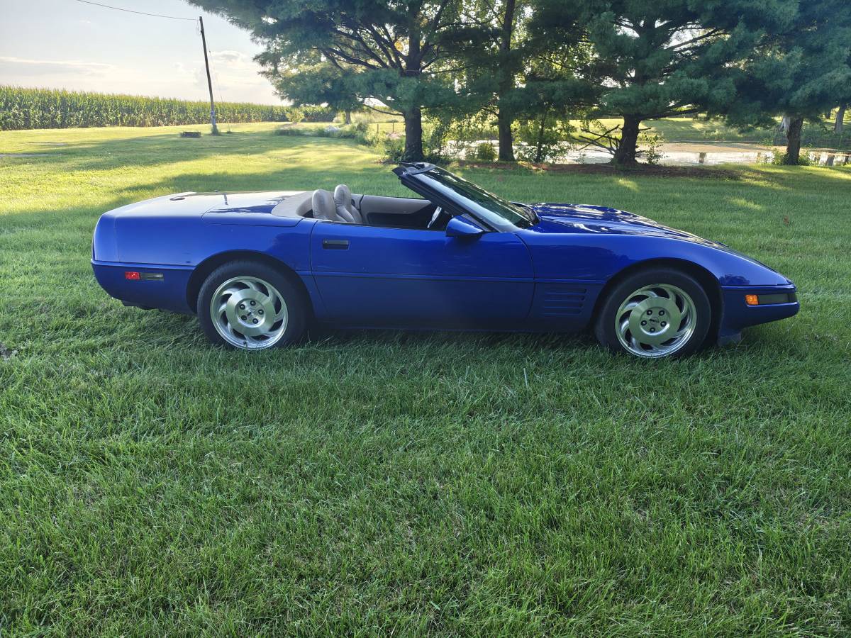 Corvette-convertible-1994-Blue