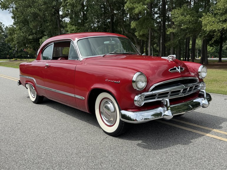 Dodge-Coronet-1953-Burgandy-Burgandy