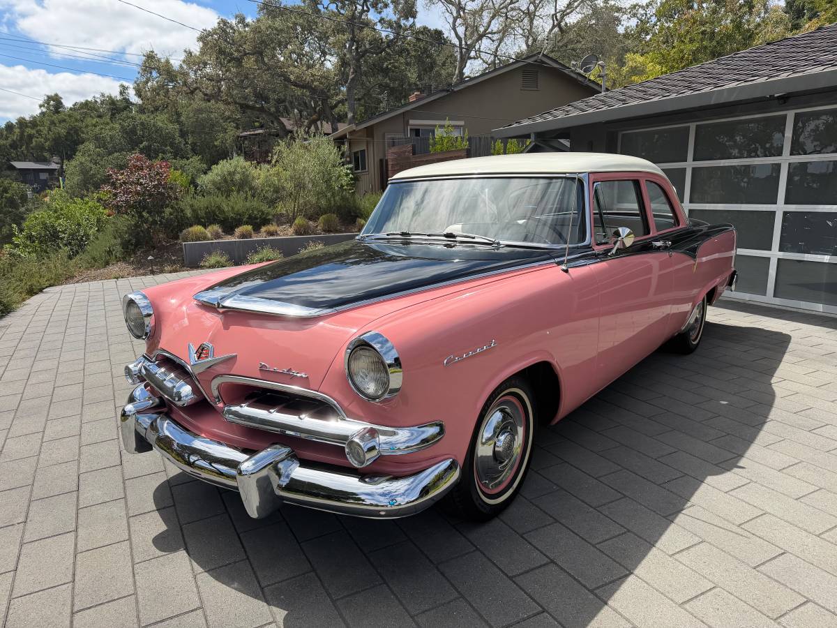 Dodge-Coronet-1955-White
