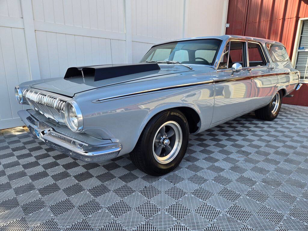 Dodge-Coronet-1963-Gray-Gray