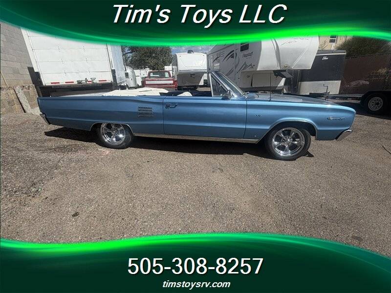 Dodge-Coronet-2dr-1966-Blue