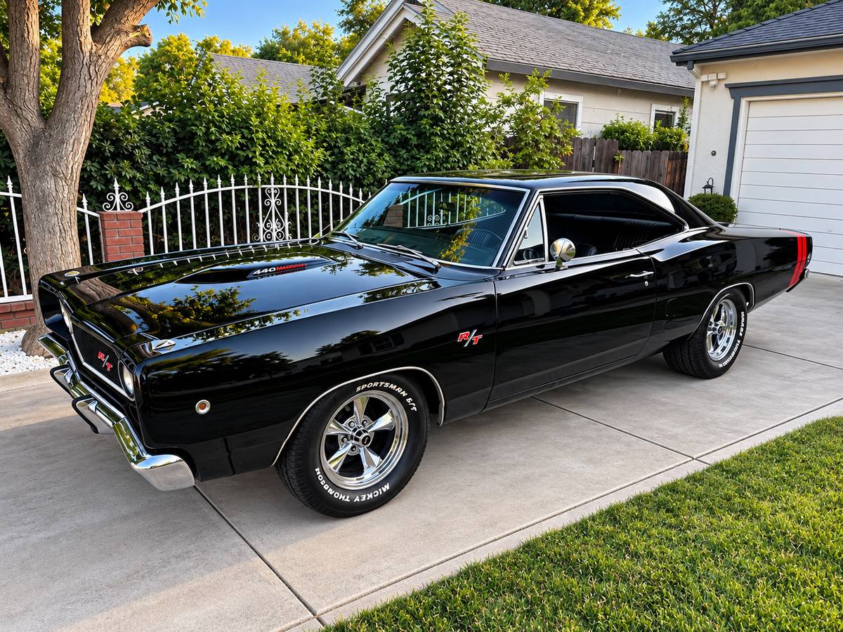 Dodge-Coronet-rt-1968-Black