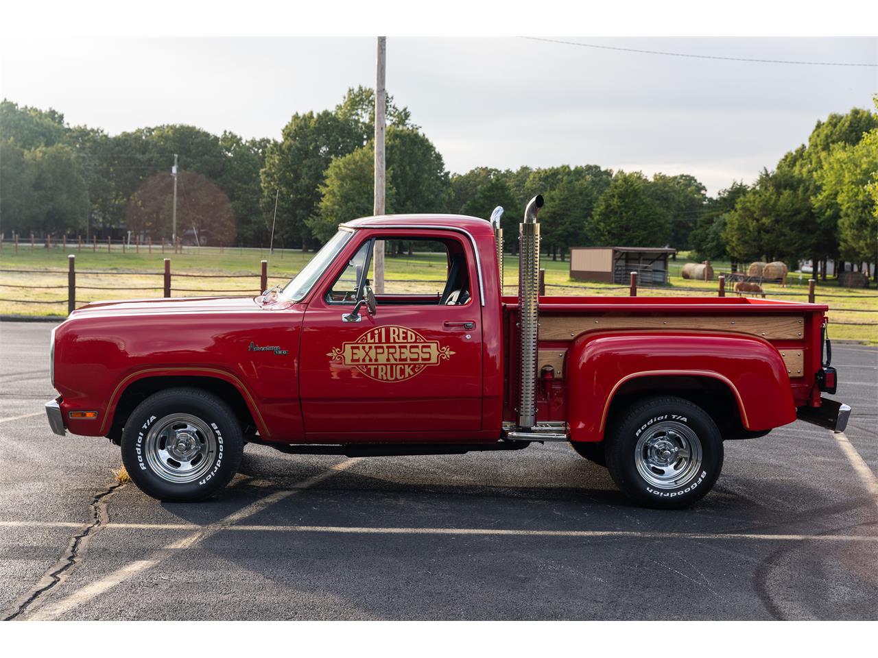 Dodge-Little-red-express-1979-Red-Black