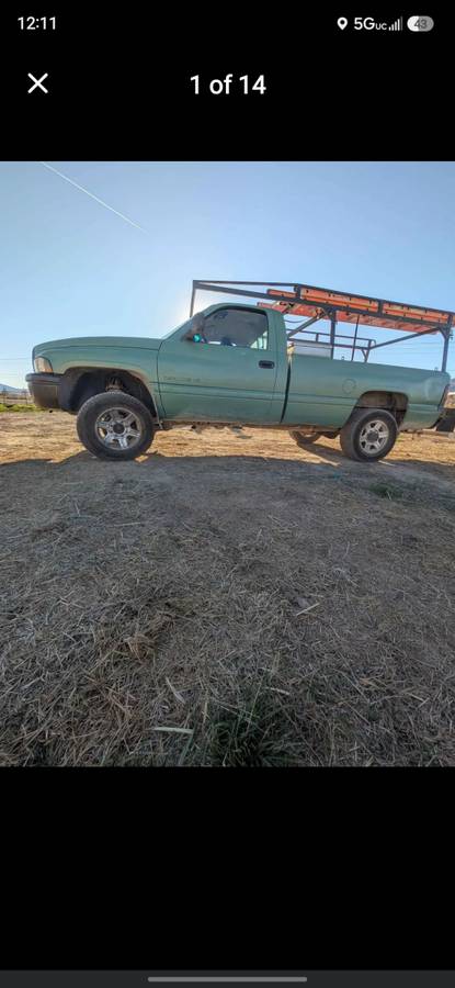 Dodge-Ram-1994-Green
