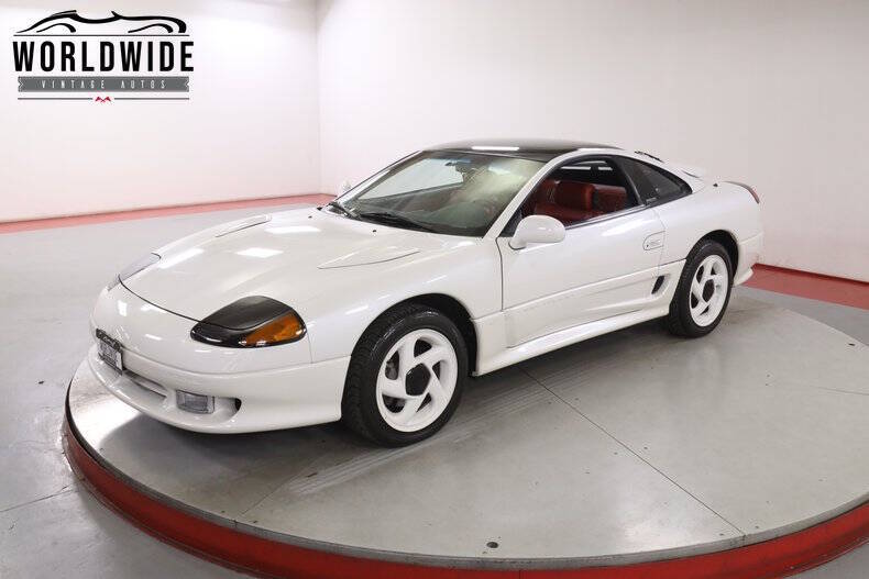 Dodge-Stealth-1991-White-Red