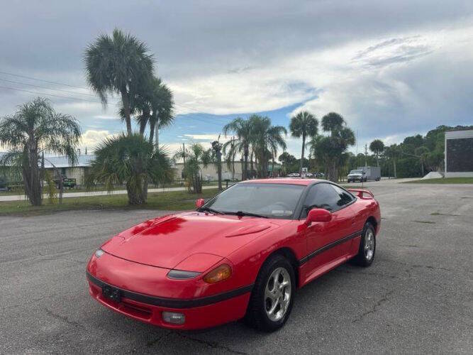 Dodge-Stealth-1992-Red-Graphite-Cloth