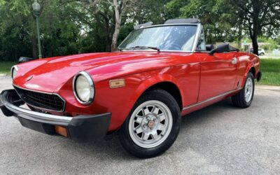 Fiat 124 Spider 1982