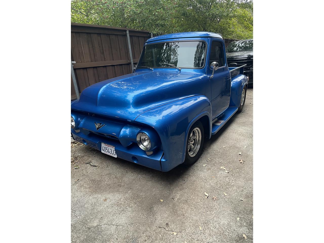 Ford-12-ton-pickup-1953-Blue-Gray