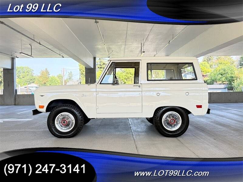 Ford-Bronco-28k-miles-351-v8-1968-White