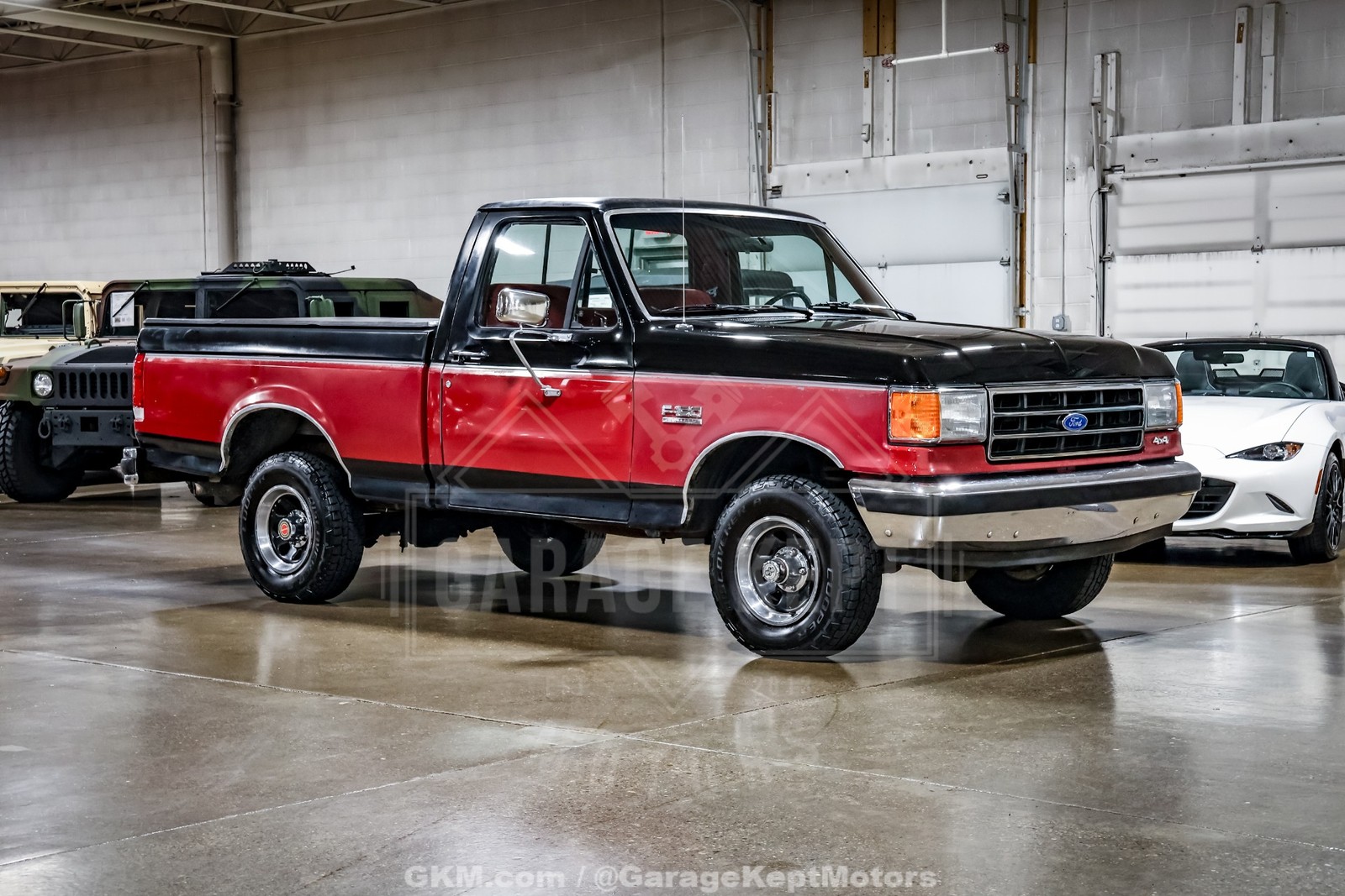 Ford-F-150-1990-Standard-Cab-Pickup-Red