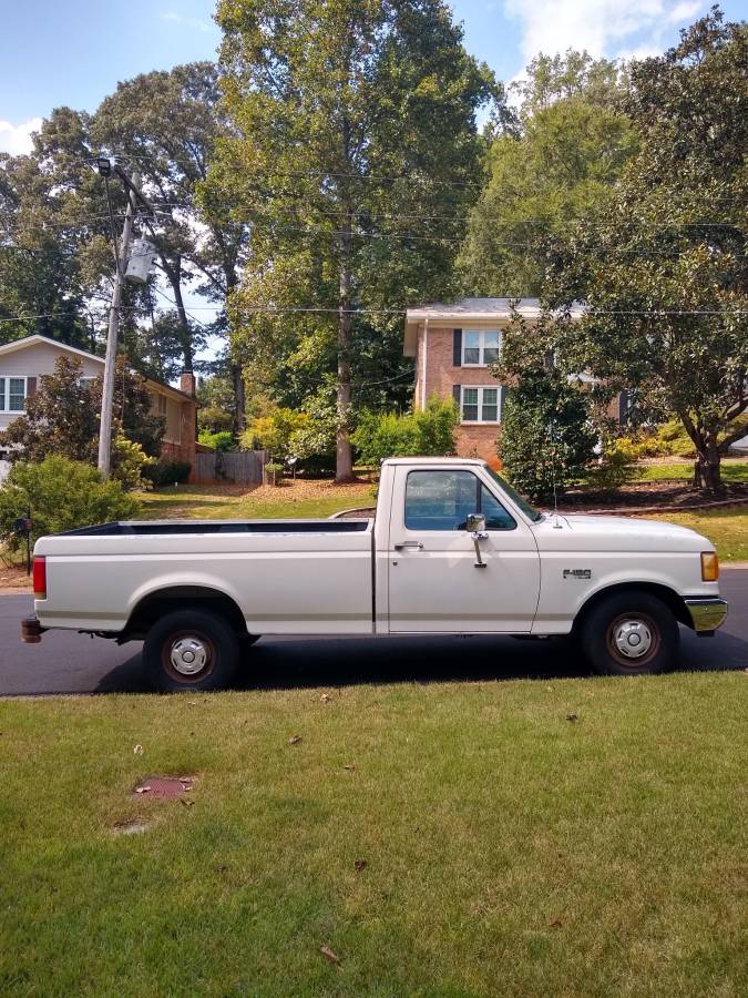 Ford-F-150-1990-White