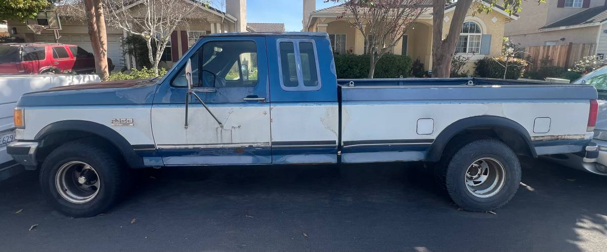 Ford-F-150-xlt-4x4-5.0-1990-Blue