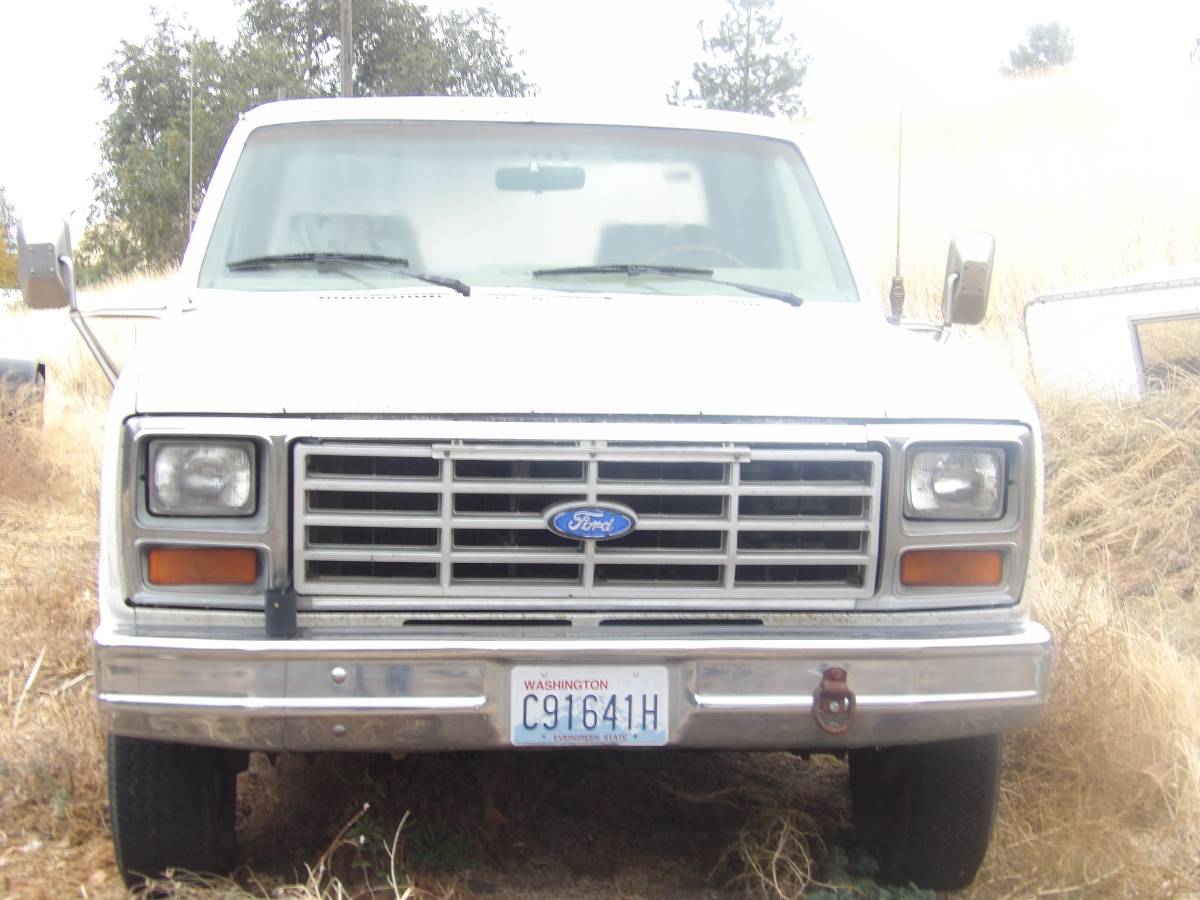 Ford-F-250-1983-White