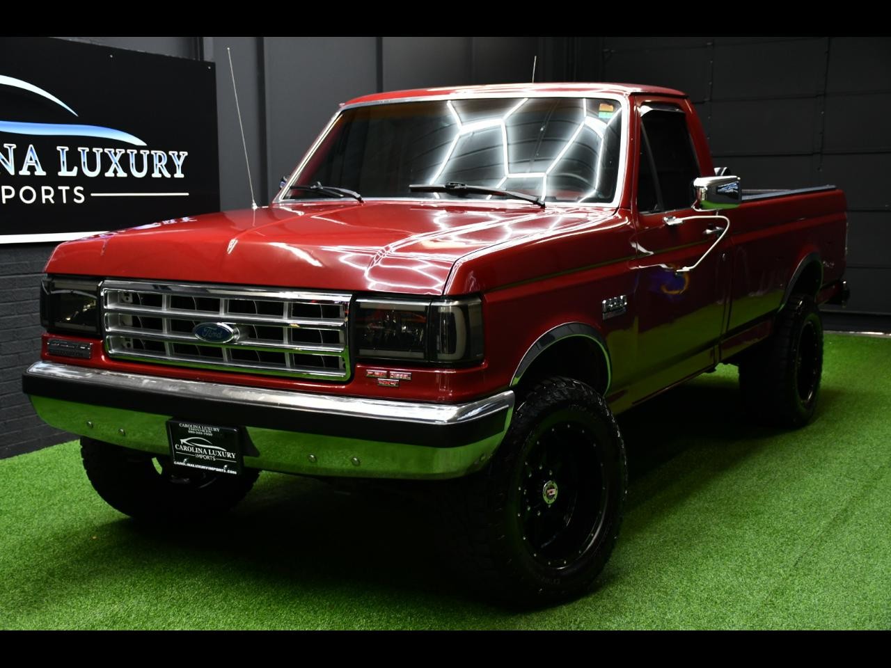 Ford-F-250-1988-Standard-Cab-Pickup-Red