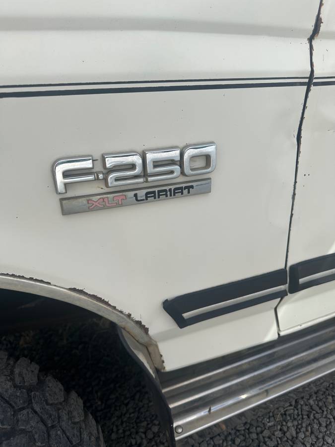 Ford-F-250-1990-White