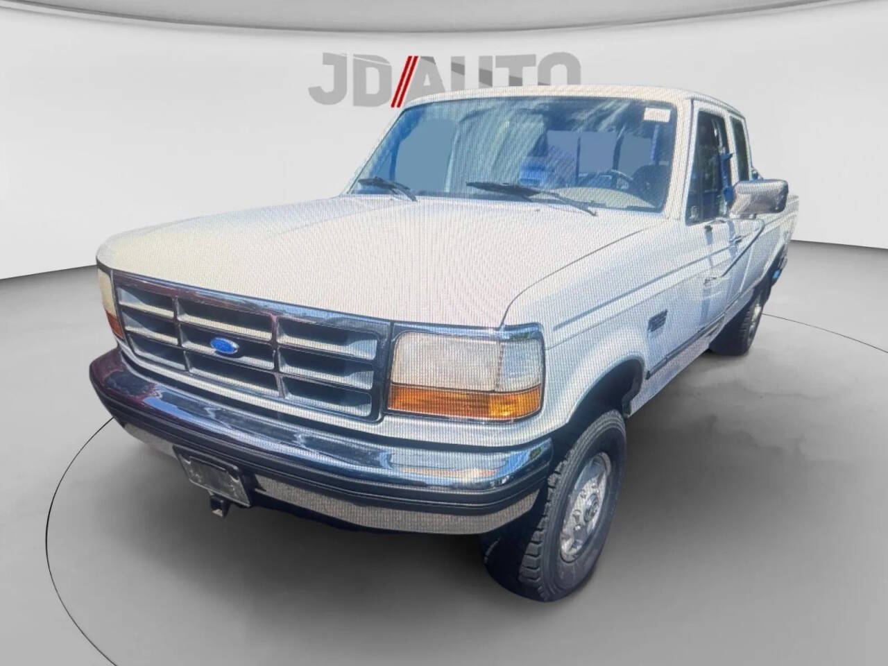 Ford-F-250-1993-White-Brown