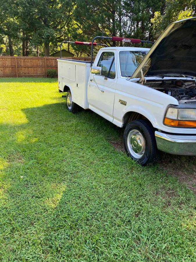 Ford-F-250-1993-White