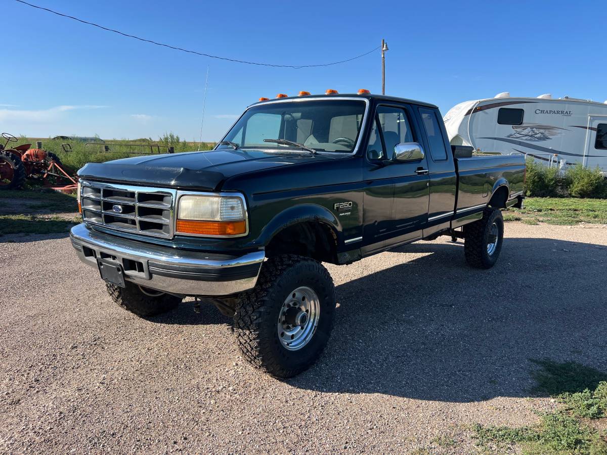 Ford-F-250-1996-Green