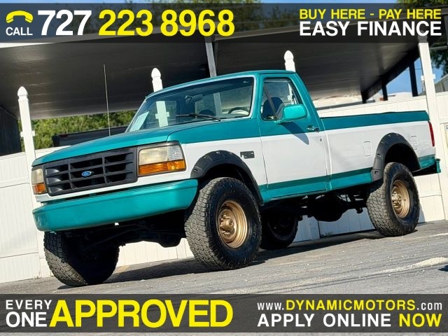 Ford-F-250-1996-Standard-Cab-Pickup-Gray